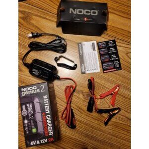 2A Smart Car Battery Charger, 6V and 12V Automotive Charger, Battery Charger